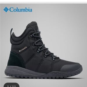 Columbia Men's Fairbanks Omni-Heat Boots - Black and Gray